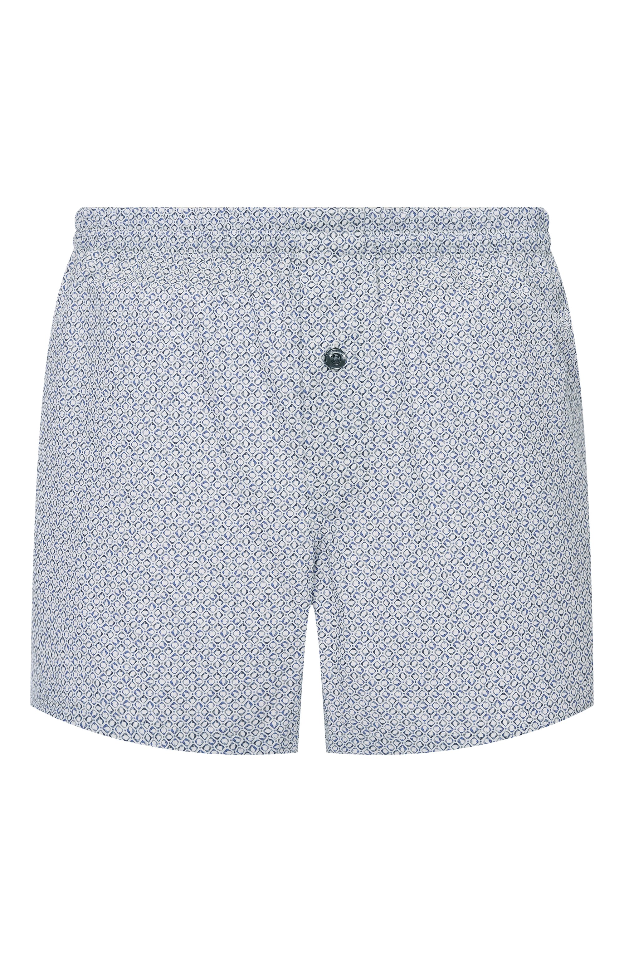 Хлопковые боксеры ZIMMERLI голубого цвета по цене 11550 руб., арт. 4800-27201, фото 1 Хлопковые боксеры ZIMMERLI, арт. 4800-27201, фото 1