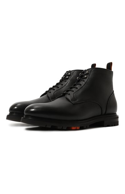 Мужские кожаные ботинки colin rock SANTONI, арт. MCCG18858SM30GKR