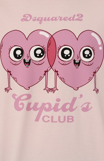 Хлопковая футбол�ка DSQUARED2, арт. S74GD1245, фото 5