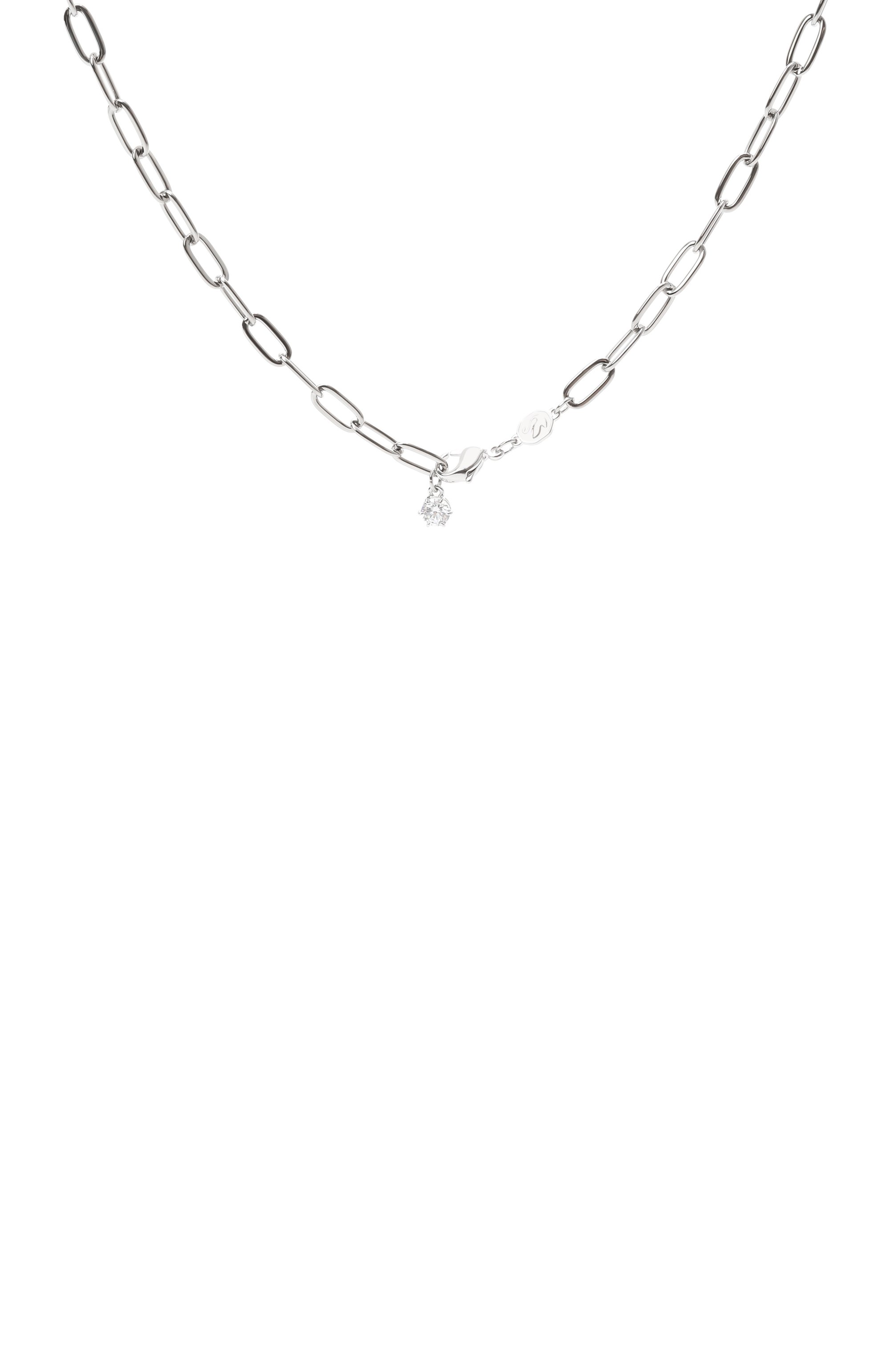 Колье constella SWAROVSKI серебряного цвета по цене 27550 руб., арт. 5683360, фото 4 Колье constella SWAROVSKI, арт. 5683360, фото 4