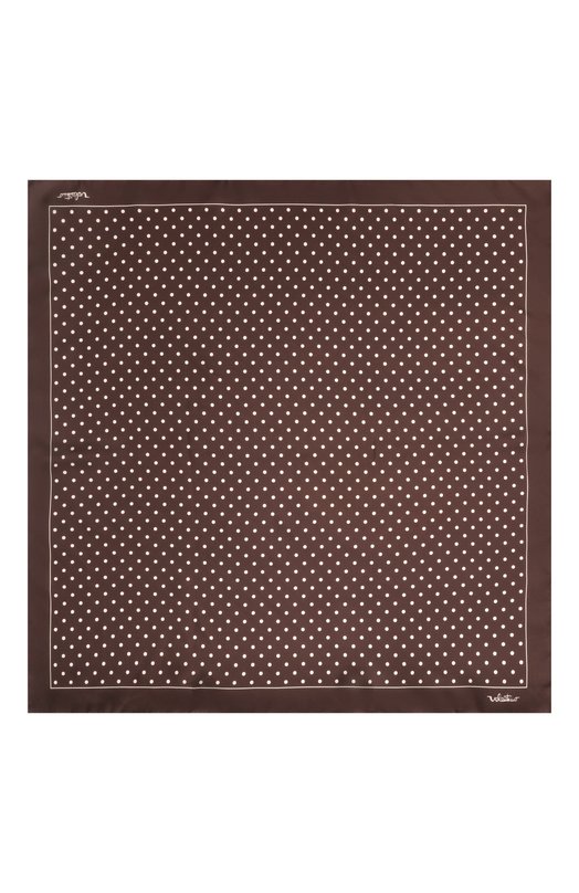 Шелковый платок Valentino 8W2EI114/XHD Коричневый  8W2EI114/XHD Фото 4