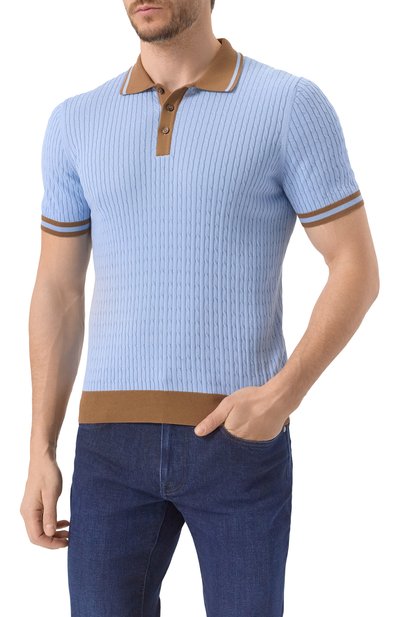 Хлопковое поло GRAN SASSO, арт. 57113/20625, фото 3