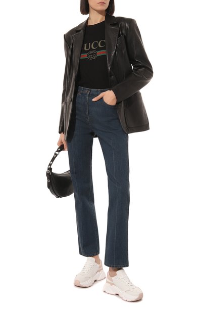 Хлопковая футболка GUCCI, арт. 457095 X5L89, фото 2