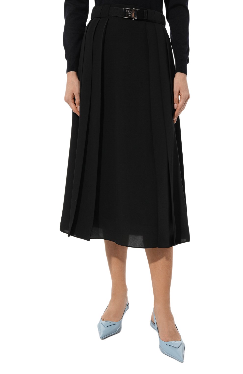 Юбка PRADA, арт. P147SH-1WHI-F0002-211, фото 3