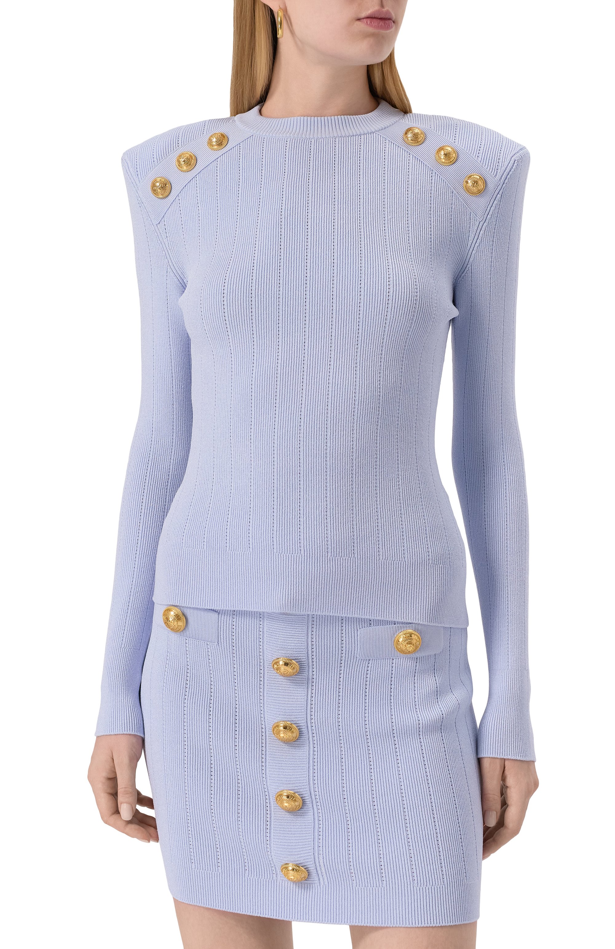 Пуловер из вискозы BALMAIN, арт. EF1KD001/KB07, фото 3