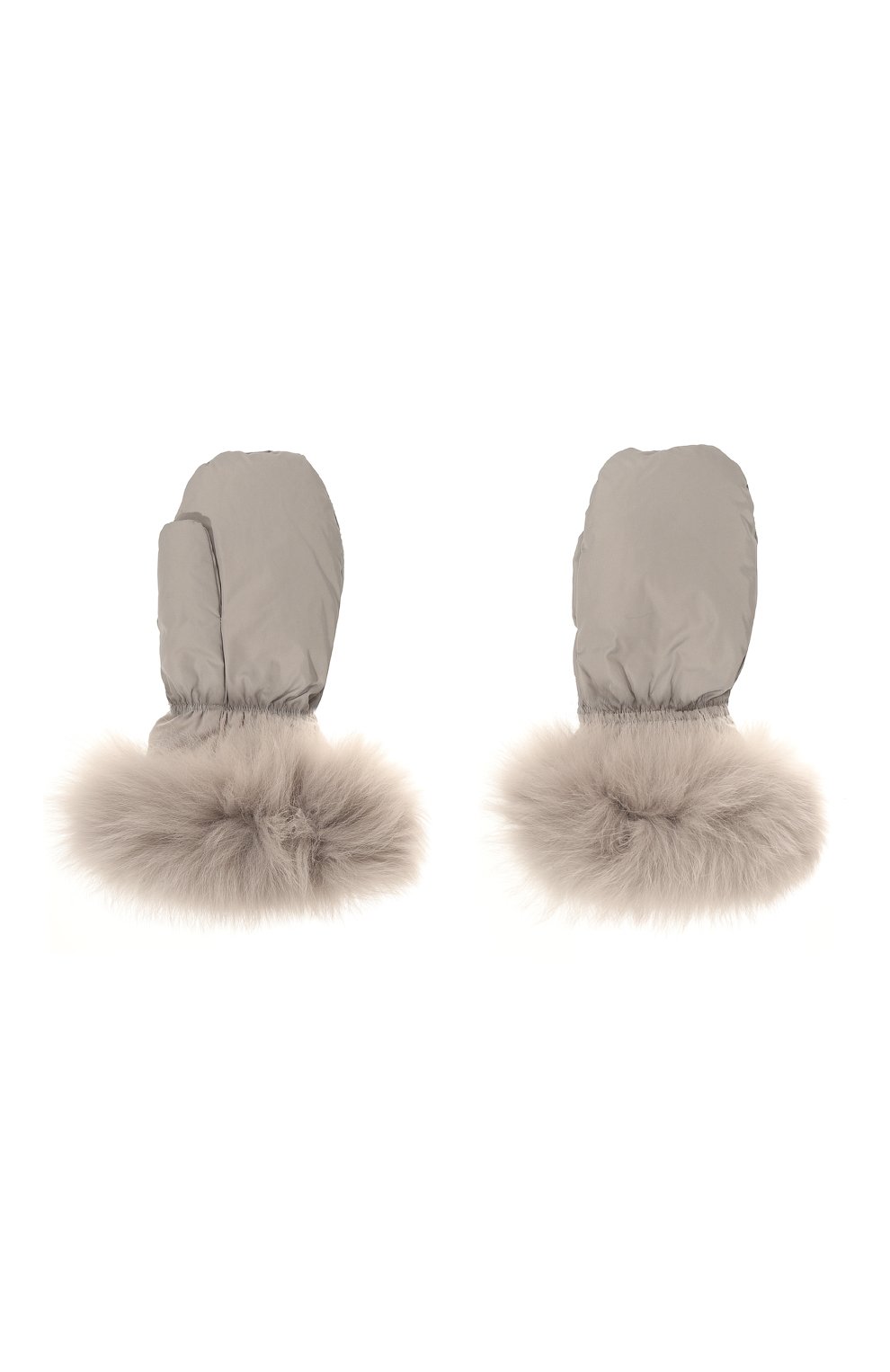 Пуховые варежки YVES SALOMON ENFANT, арт. 25WEA904XXD0TM, фото 2