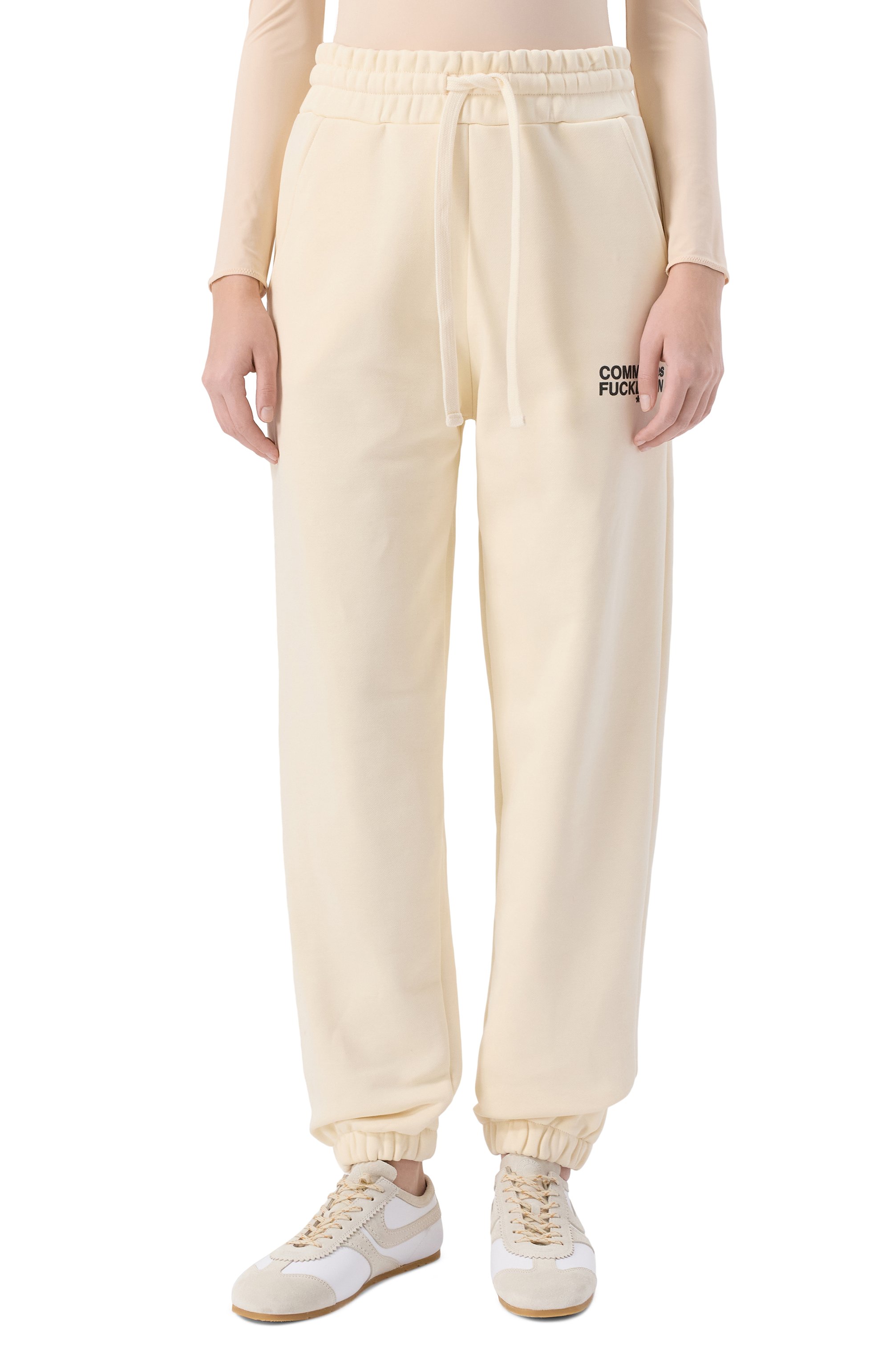 Хлопковые джоггеры COMME DES FUCKDOWN, арт. CFABW01357, фото 3