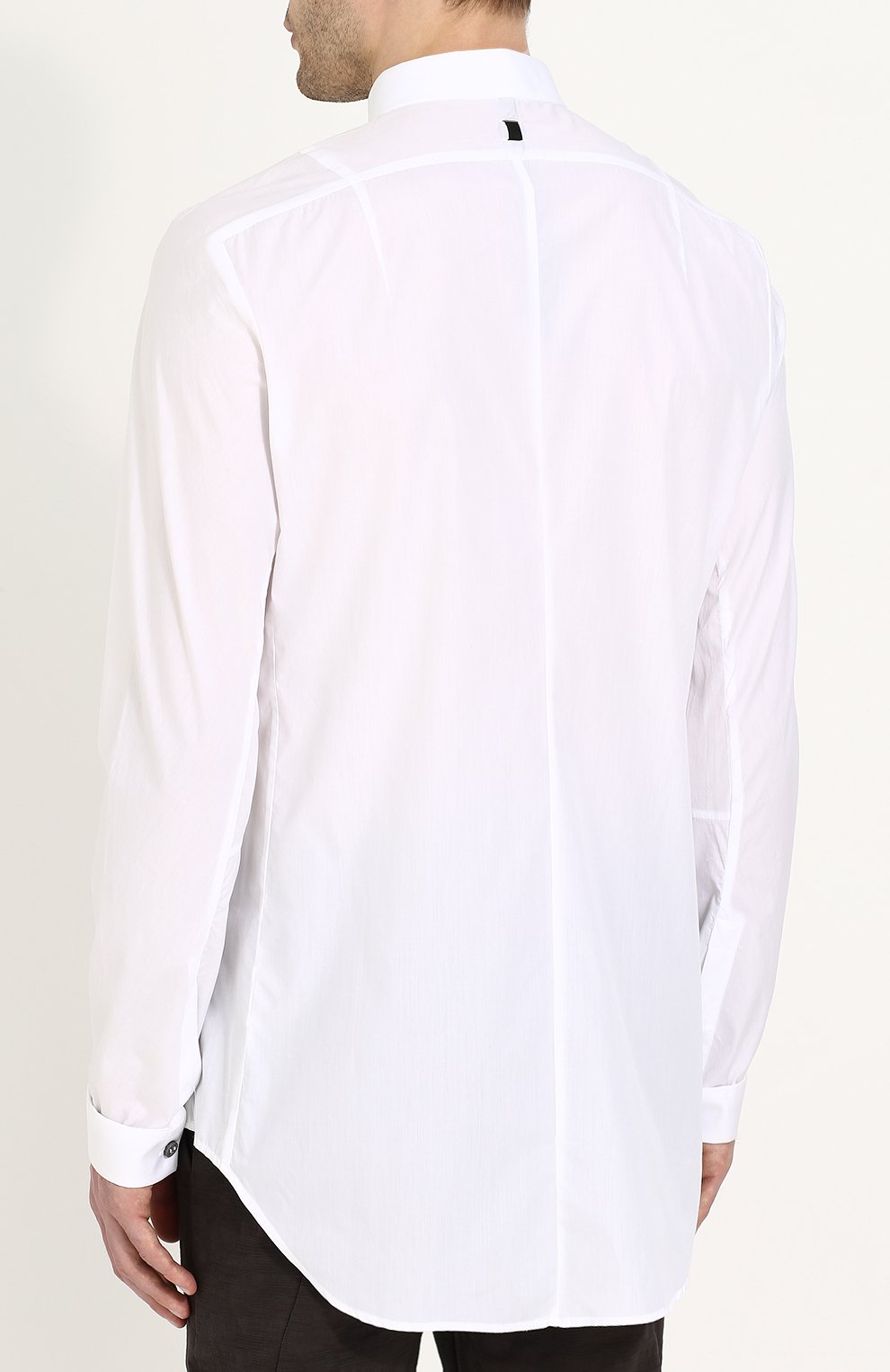 Хлопковая рубашка с воротником-стойкой MANUEL MARTE, арт. S6101=S01, фото 4
