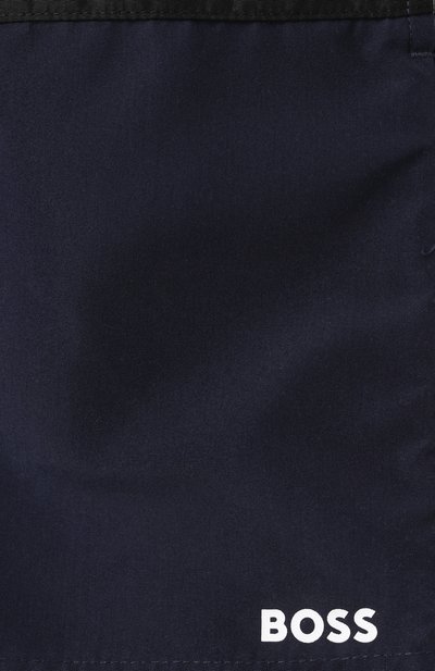 Плавки-шорты BOSS темно-синего цвета по цене 14200 руб., арт. J51975, фото 3 Плавки-шорты BOSS, арт. J51975, фото 3