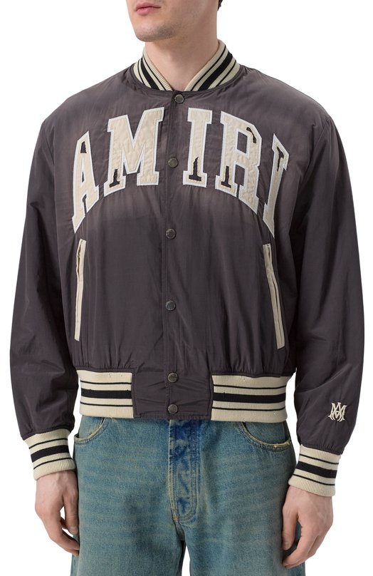 Бомбер Amiri AM0UBB1005 Чёрный  AM0UBB1005 Фото 3