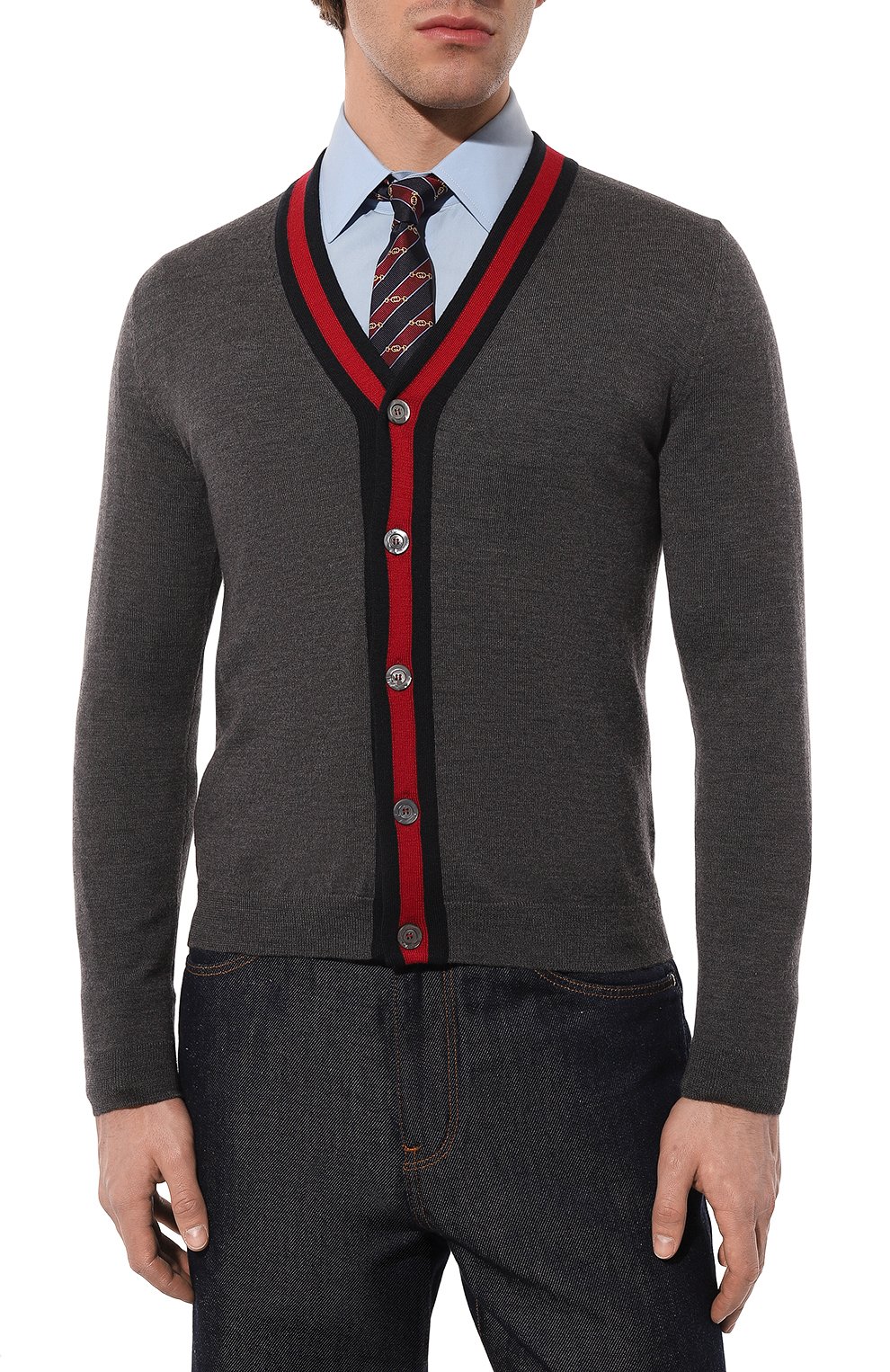 Шерстяной кардиган GUCCI, арт. 408146 Z596A, фото 3