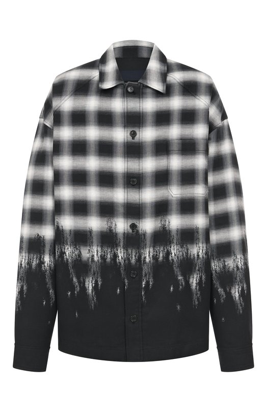 Хлопковая рубашка Juun.J JC5864P115 Серый JC5864P115