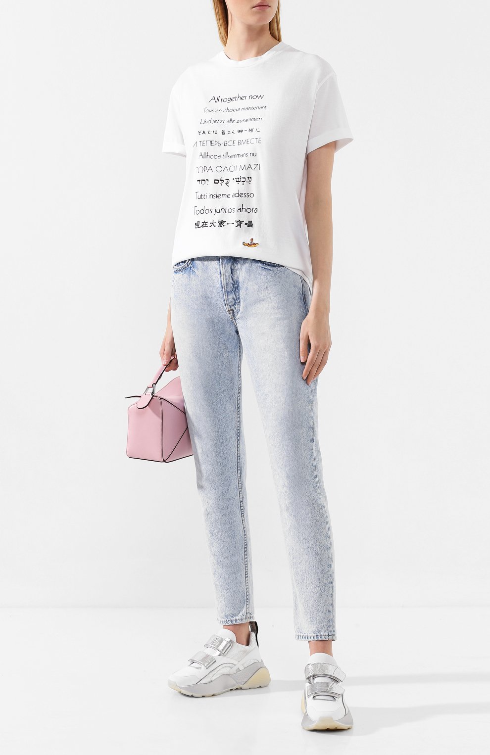 Хлопковая футболка STELLA MCCARTNEY, арт. 457142/SMW86, фото 2