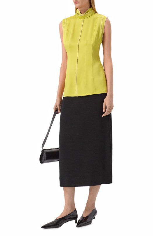 Кожаные туфли Jil Sander J15WL0056/P7589 Чёрный  J15WL0056/P7589 Фото 3