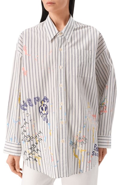 Хлопковая рубашка R13, арт. R13WR004-R486B, фото 3