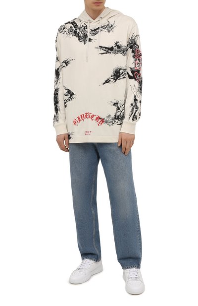 Хлопковое худи GIVENCHY, арт. BM715S3Y6B, фото 2