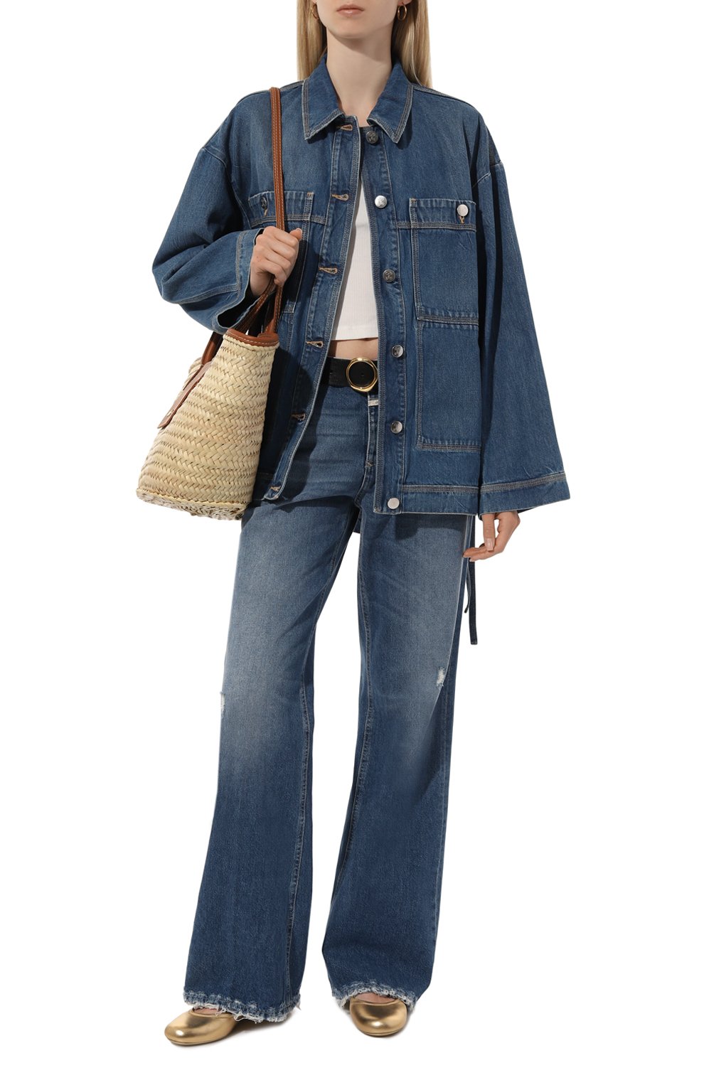 Кожаные балетки carla GIANVITO ROSSI, арт. G22223.05G0M.NSWMEK0, фото 2