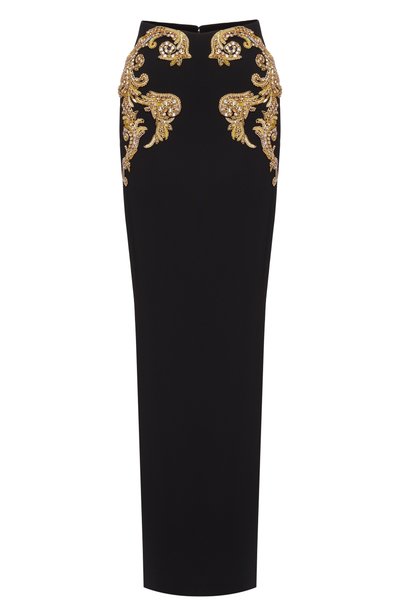 Женская юбка с отделкой бисером ZUHAIR MURAD, арт. PSK26035/CRCA022