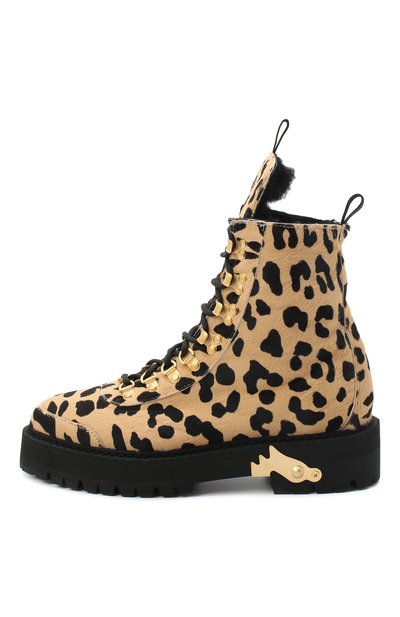 Кожаные ботинки OFF-WHITE, арт. 0WIA045E20LEA0026210, фото 3