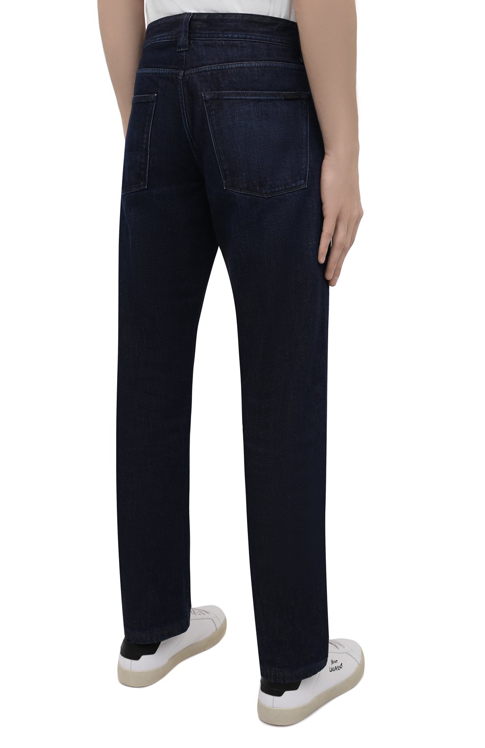Джинсы LORO PIANA темно-синего цвета по цене 94050 руб., арт. FAG4845, фото 4 Джинсы LORO PIANA, арт. FAG4845, фото 4