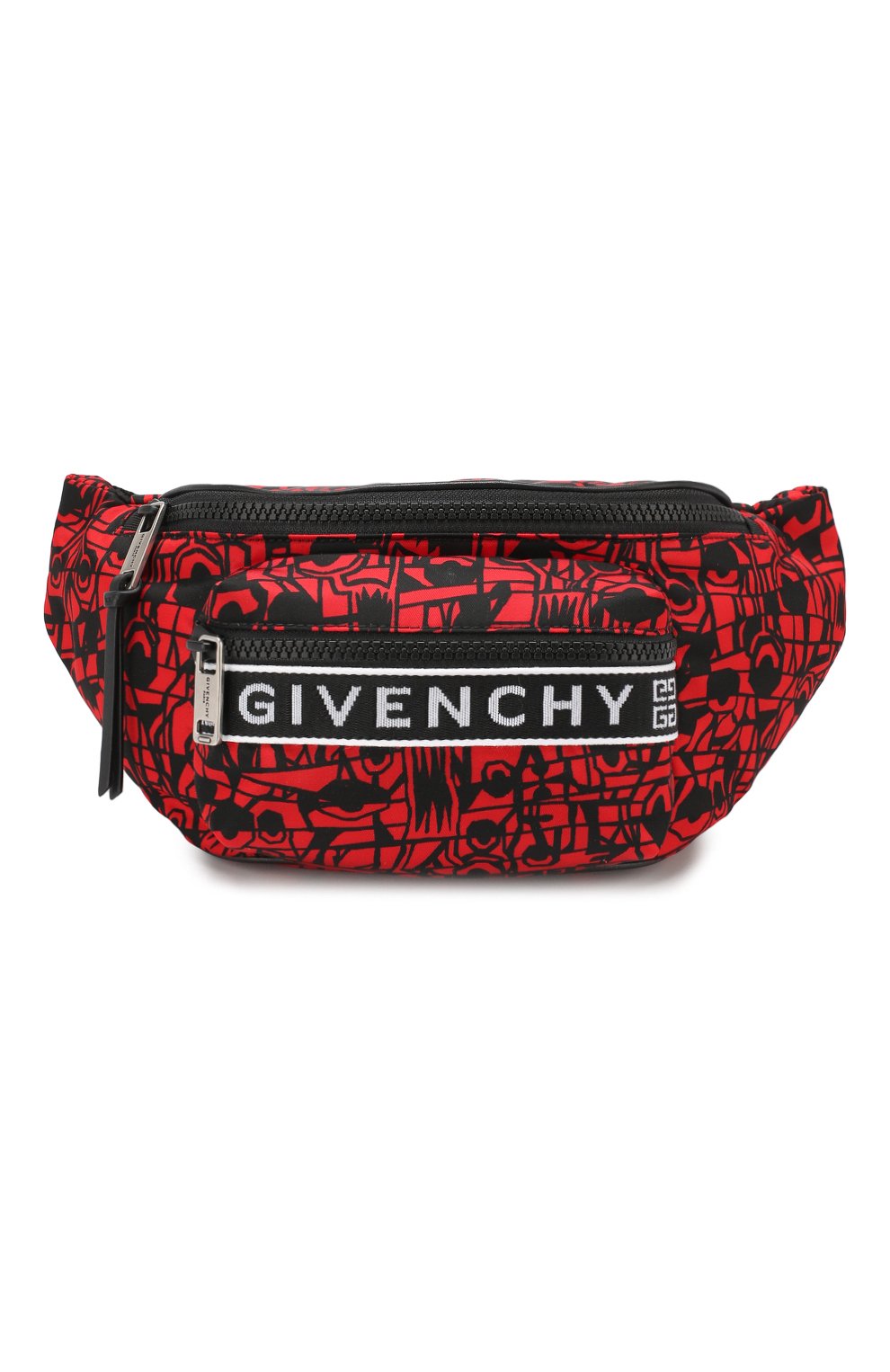 Текстильная поясная сумка 4g GIVENCHY красного цвета по цене 74700 руб., арт. BK5037K0H0, фото 1 Текстильная поясная сумка 4g GIVENCHY, арт. BK5037K0H0, фото 1