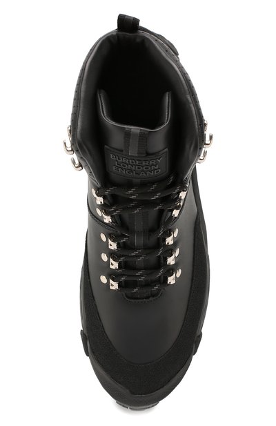 Кожаные ботинки tor BURBERRY, арт. 8015686, фото 5