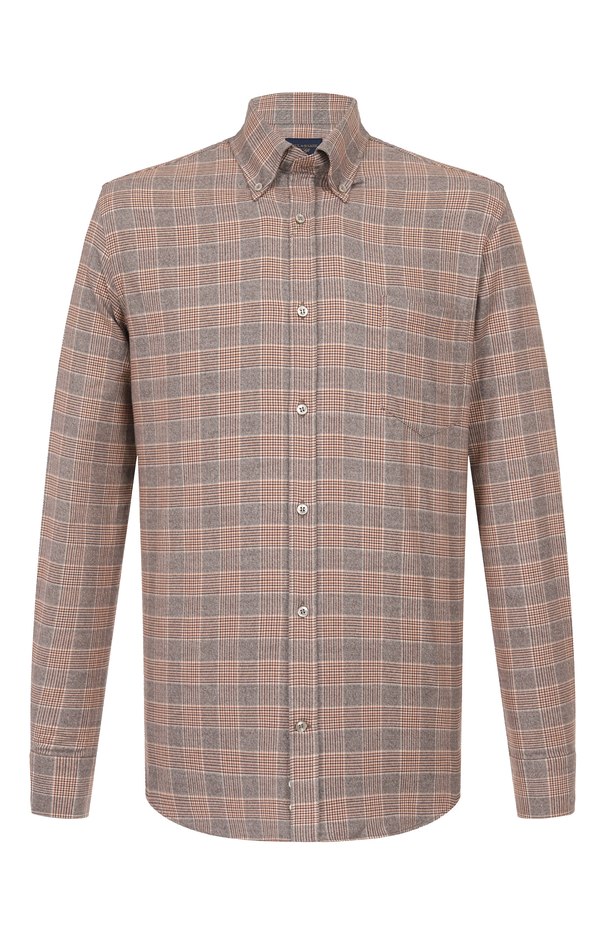 Хлопковая рубашка PAUL&SHARK, арт. 15313034, фото 1