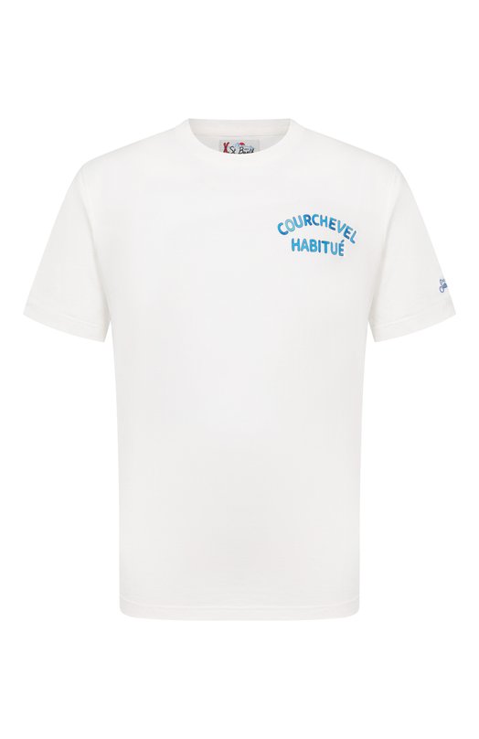 Хлопковая футболка MC2 Saint Barth ARN0004-01013I/ARN0TT WARM Белый ARN0004-01013I/ARN0TT WARM