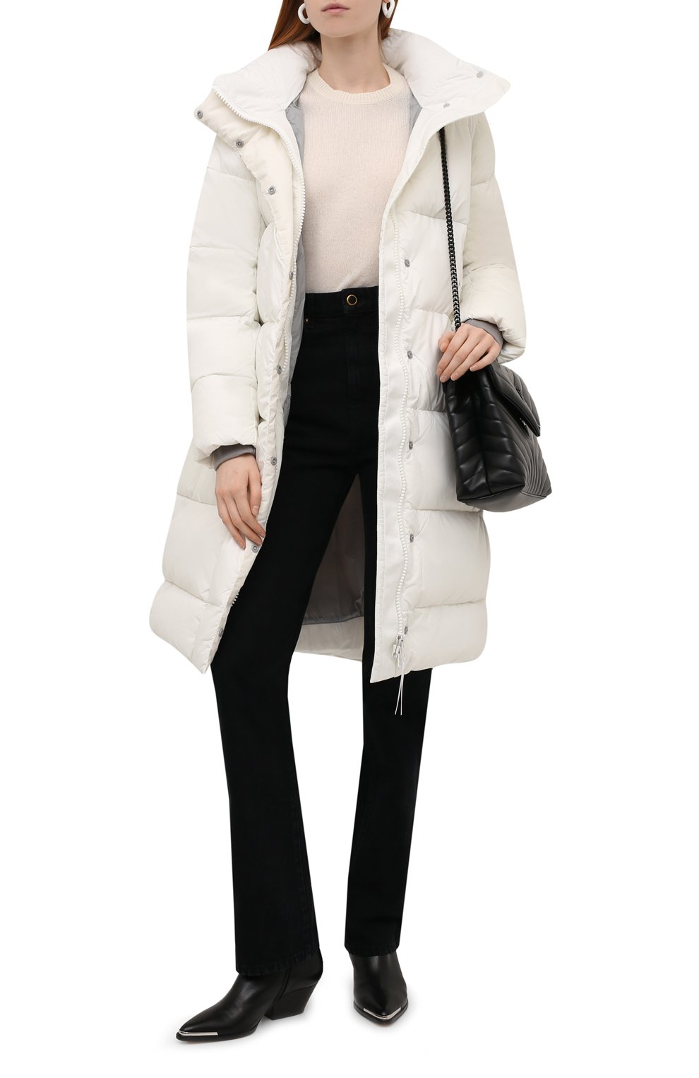 Пуховик CANADA GOOSE белого цвета по цене 146000 руб., арт. 2610LB1, фото 2 Пуховик CANADA GOOSE, арт. 2610LB1, фото 2