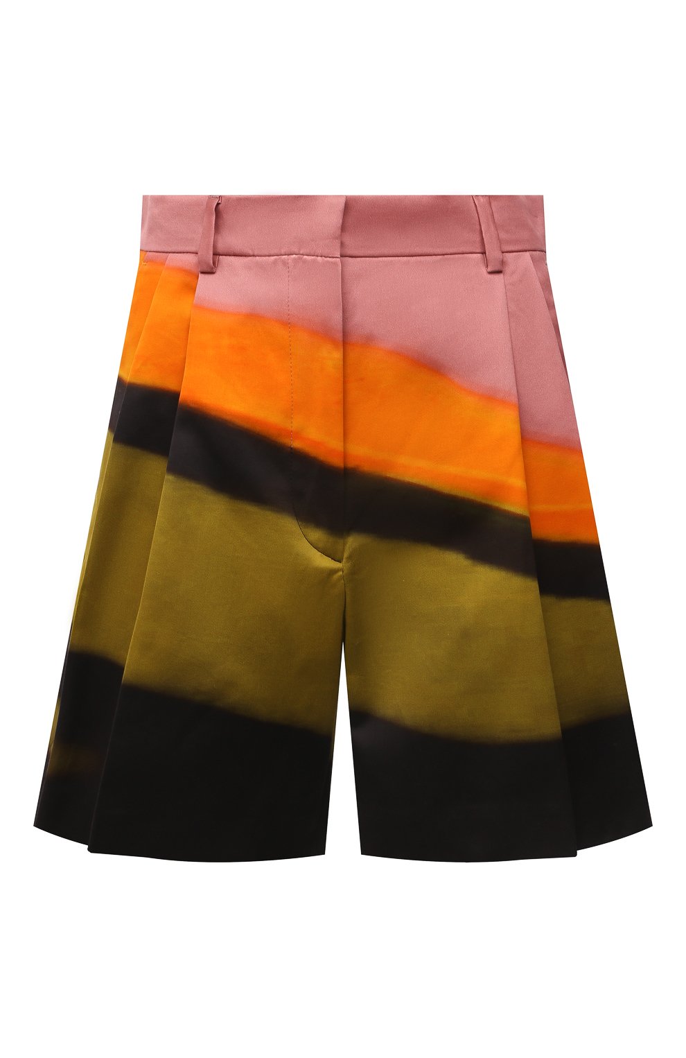 Хлопковые шорты DRIES VAN NOTEN разноцветного цвета по цене 56950 руб., арт. 211-10927-2143, фото 1 Хлопковые шорты DRIES VAN NOTEN, арт. 211-10927-2143, фото 1
