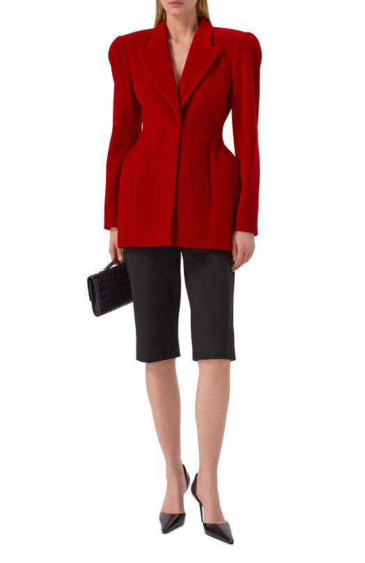 Шерстяной жакет Magda Butrym 293426 Красный  293426 Фото 2