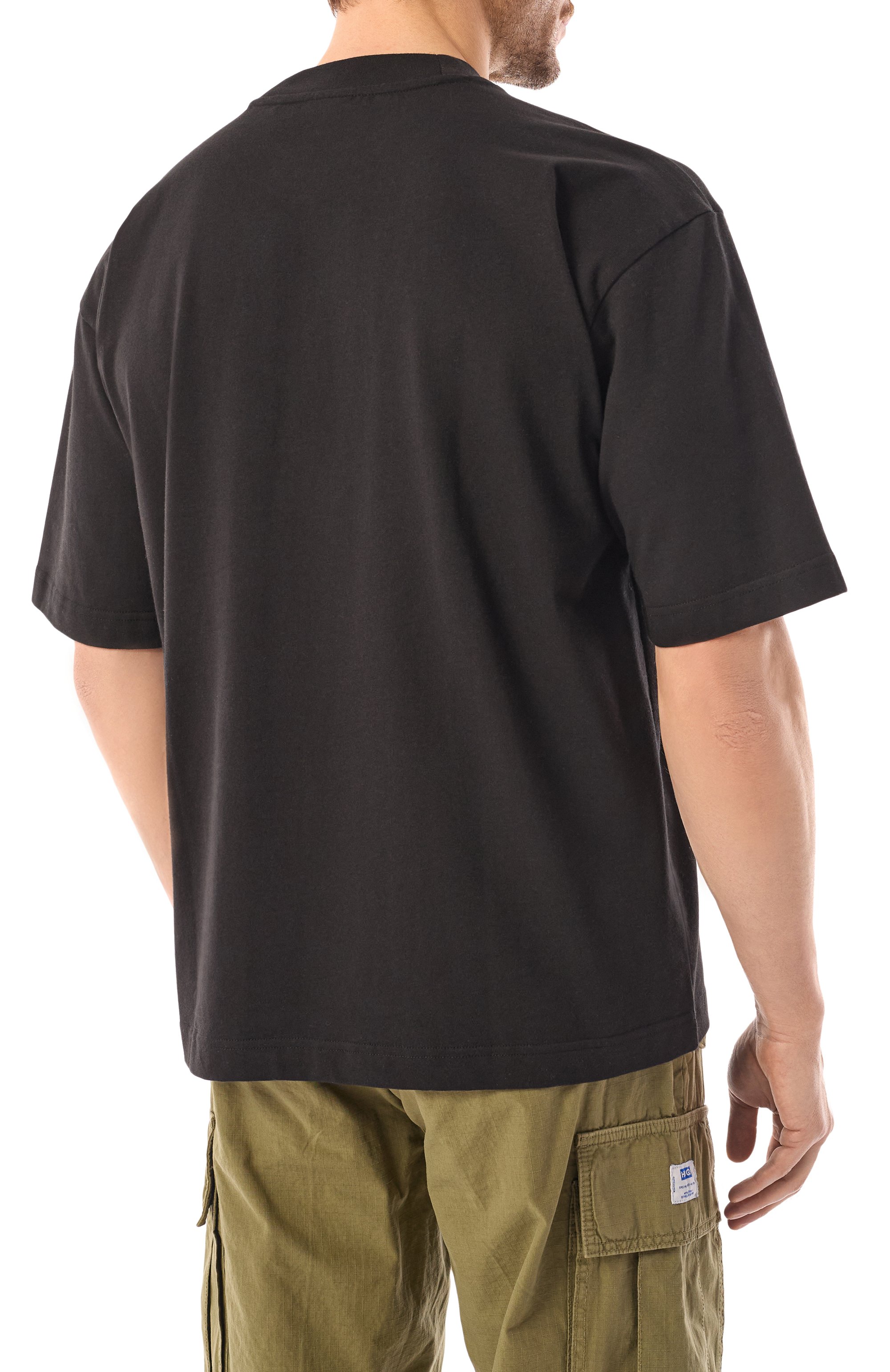 Хлопковая футболка BOSS ORANGE, арт. 50534225, фото 4