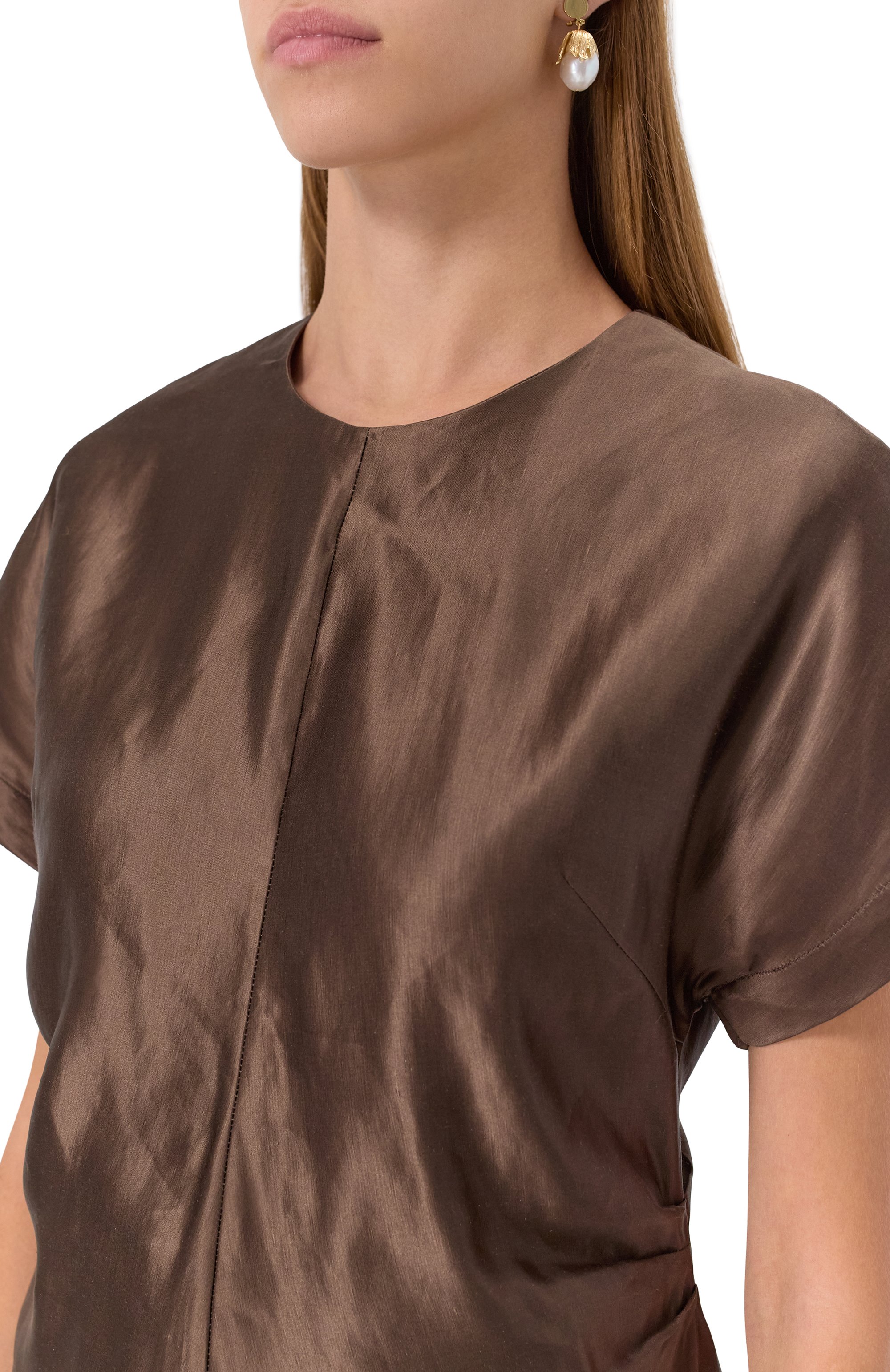 Атласный топ LOULOU DE SAISON, арт. PER0, фото 5