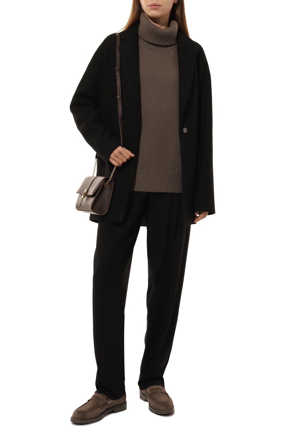 Замшевые пенни-лоферы DOUCAL'S, арт. DD8738BRUGUM2520, фото 2