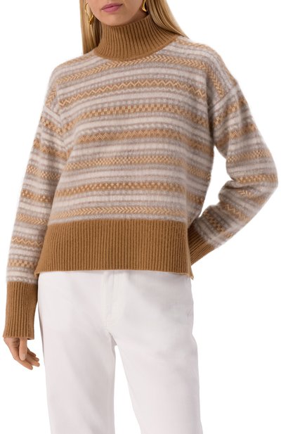 Кашемировый свитер MVST бежевого цвета по цене 157500 руб., арт. MKNSW030_4D/ME24072, фото 3 Кашемировый свитер MVST, арт. MKNSW030_4D/ME24072, фото 3