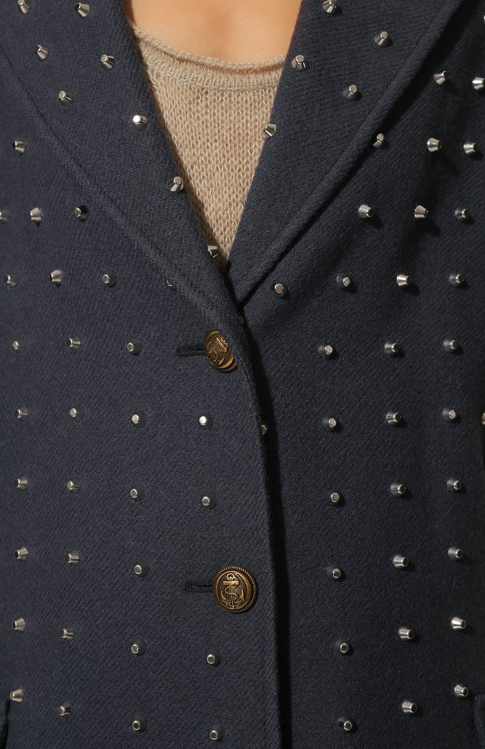 Шерстяной кейп MIU MIU, арт. MS1861-1ZQT-F0154, фото 5