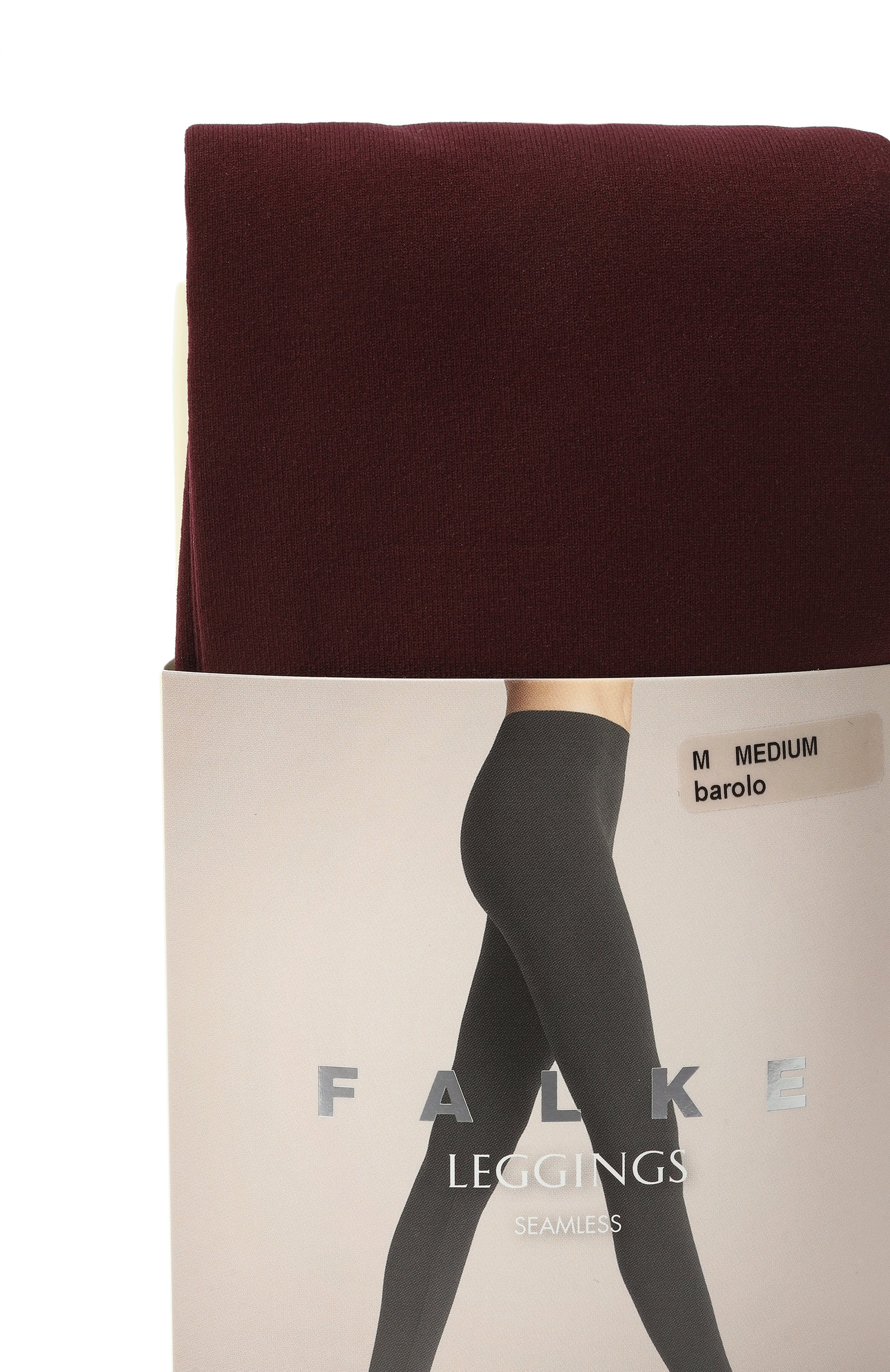 Легинсы FALKE бордового цвета по цене 8820 руб., арт. 41167, фото 2 Легинсы FALKE, арт. 41167, фото 2