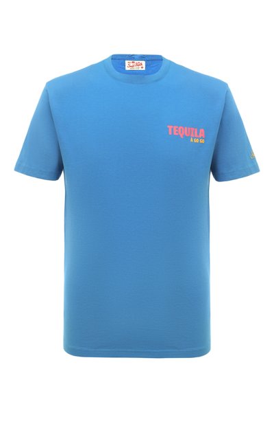 Мужская хлопковая футболка MC2 SAINT BARTH, арт. STBM TSHIRT MAN/TSHM001/02203B