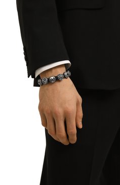 Мужской браслет возрождение империи GL JEWELRY серебряного цвета, арт. M420016-S97-435 | Фото 2 (Региональные ограничения белый список (Axapta Mercury): Не проставлено; Нос: Не проставлено)