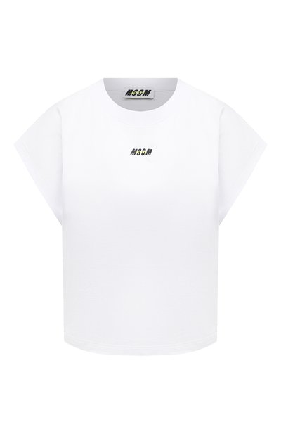 Женская хлопковая футболка MSGM, арт. 3045MDM02 217298