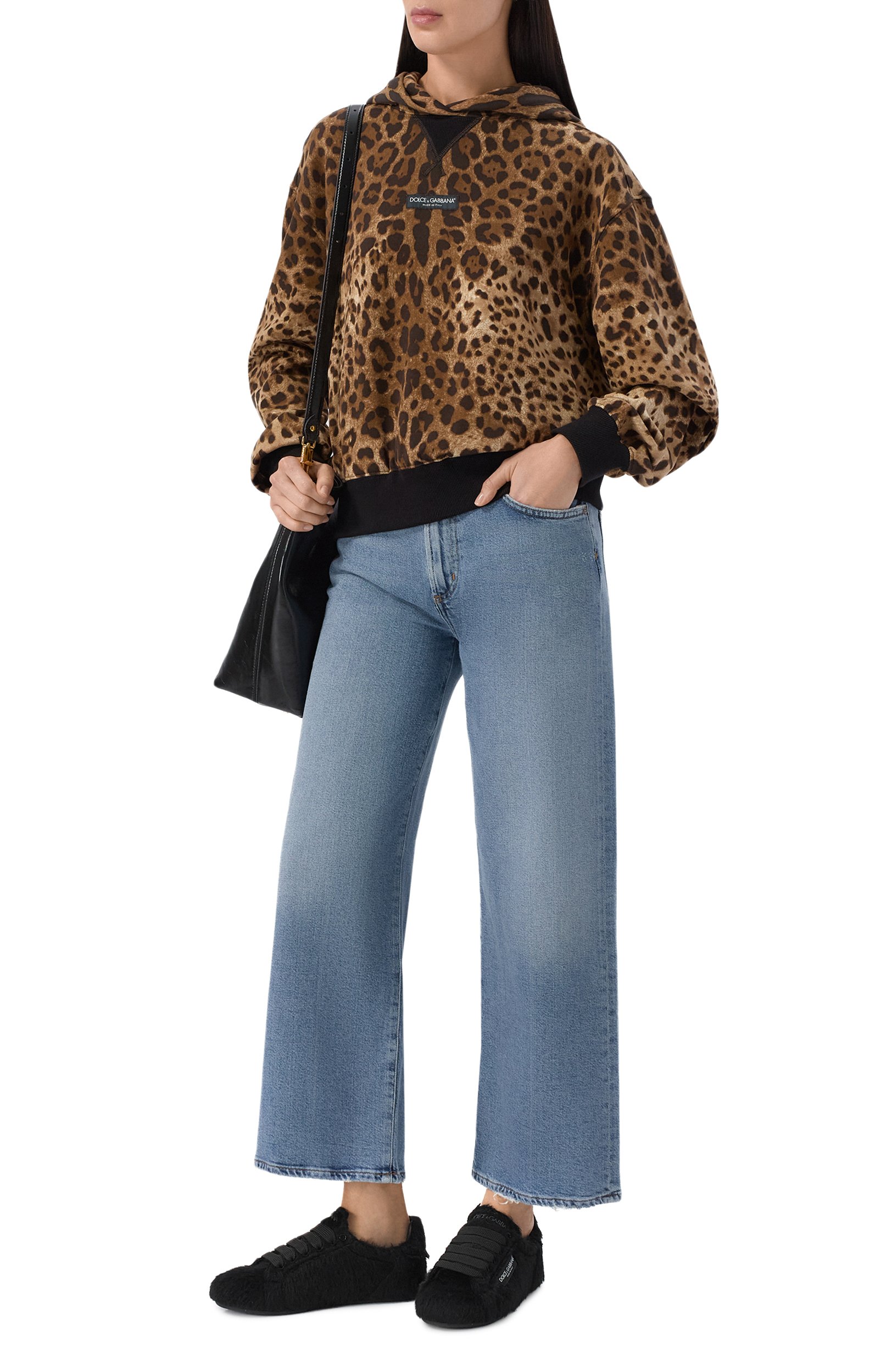 Текстильные кеды portofino soft DOLCE & GABBANA, арт. CK2471/A3S55, фото 3