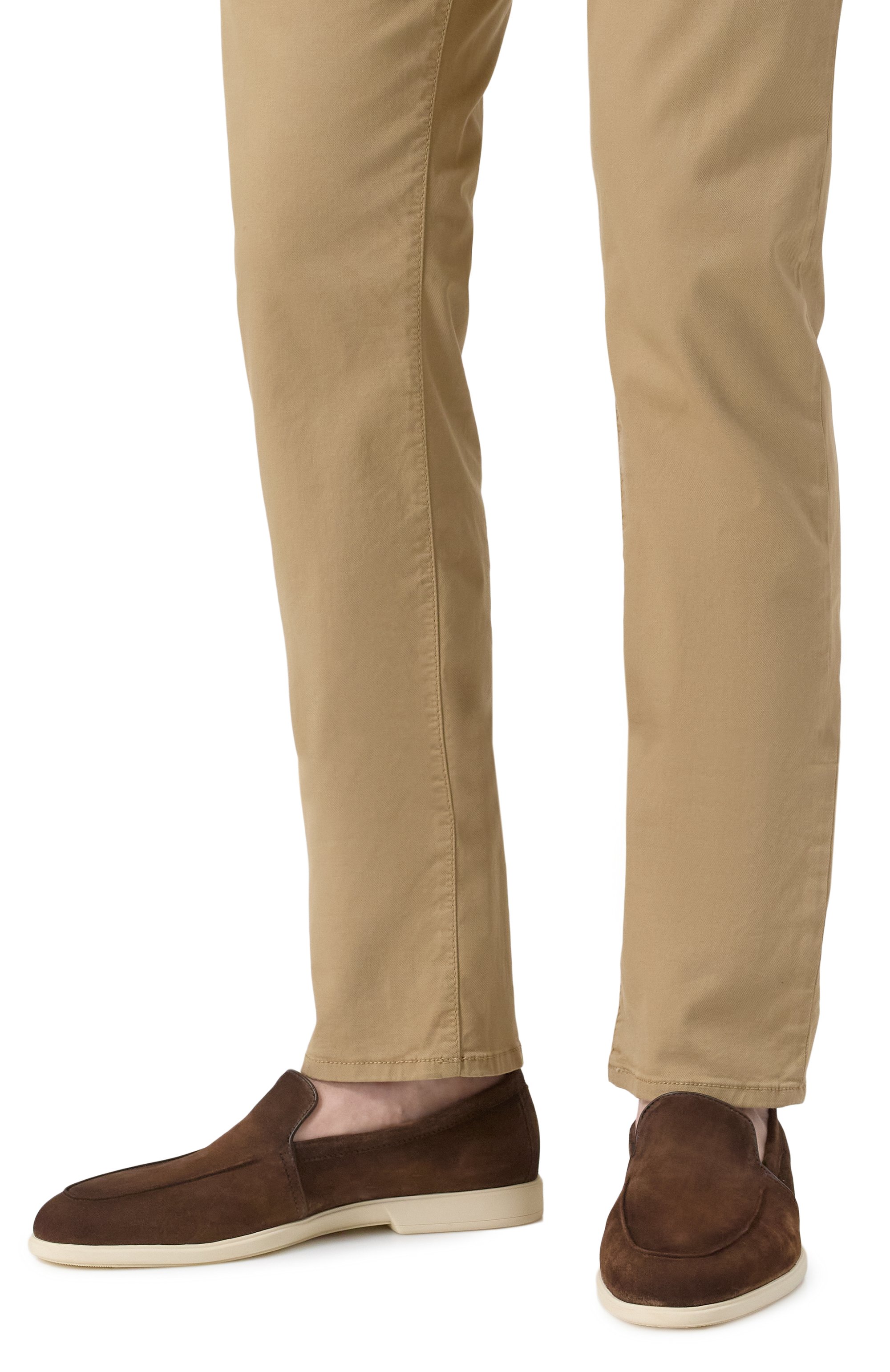 Замшевые лоферы malibu SANTONI, арт. MGAG18829TICSEAA, фото 3