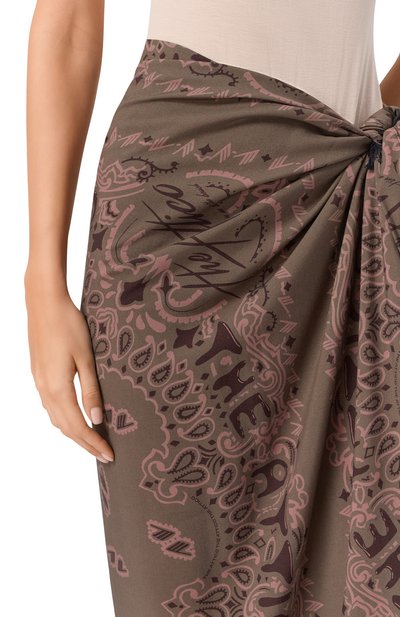 Парео из вискозы THE ATTICO, арт. 250WCR00140/VVV091PR, фото 5