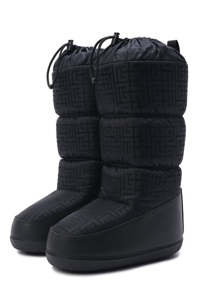 Текстильные сапоги balmain x rossignol BALMAIN, арт. WN4TA706/TNML, фото 1