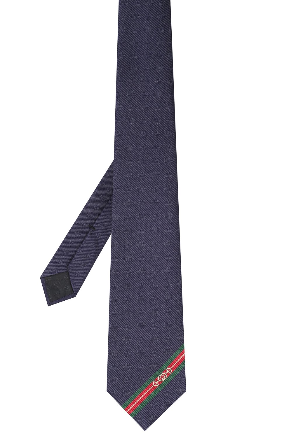 Шелковый галстук GUCCI, арт. 624057/4E002, фото 2