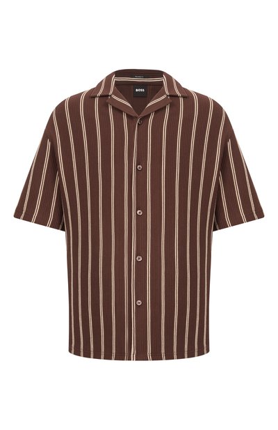 Мужская хлопковая рубашка BOSS, арт. 50561448