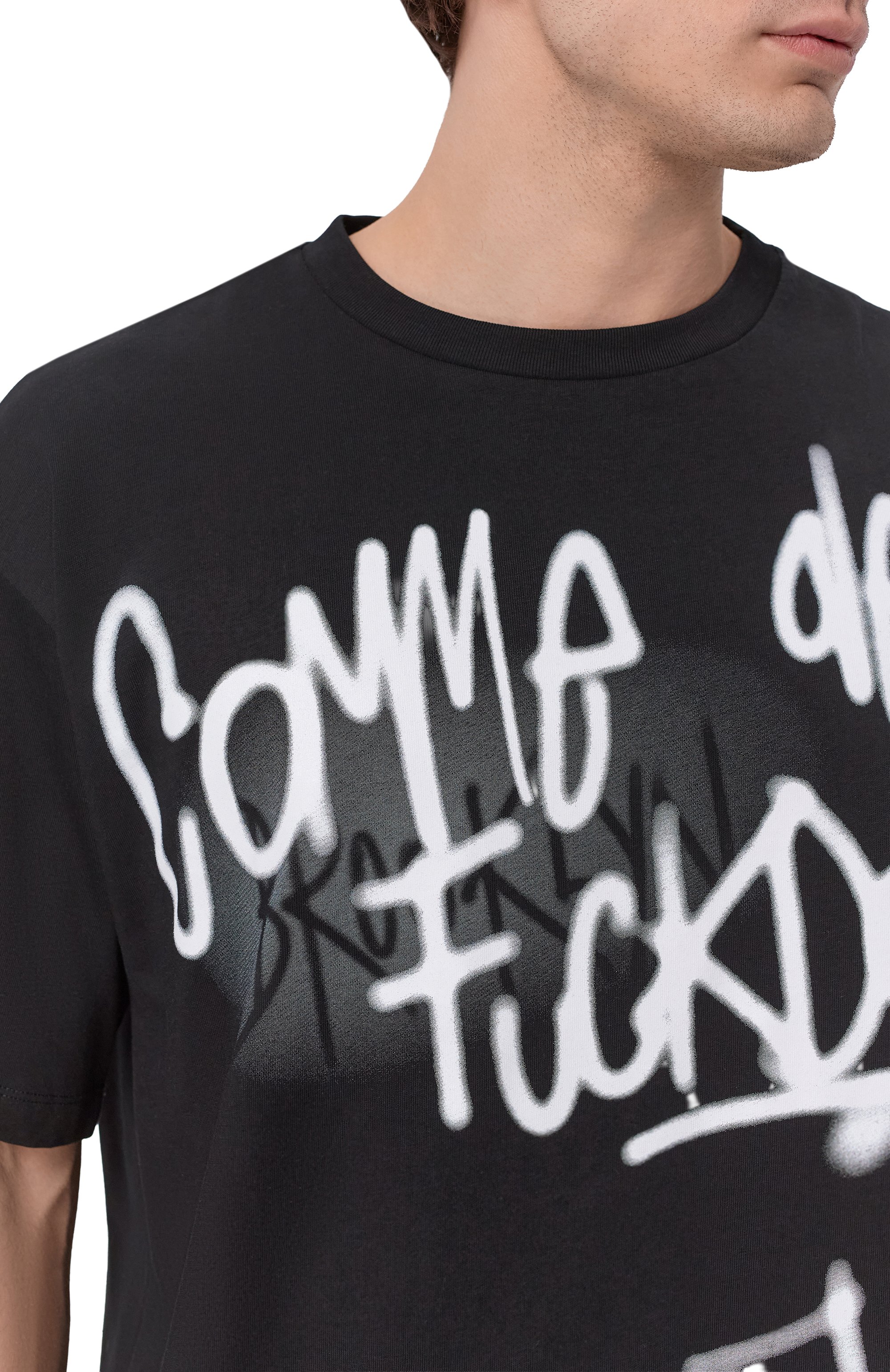 Хлопковая футболка COMME DES FUCKDOWN, арт. CFABM01944, фото 5