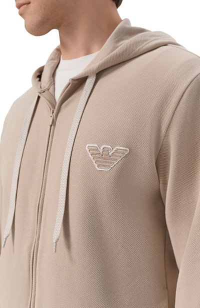 Хлопковая толстовка EMPORIO ARMANI, арт. EM000653/AF19053, фото 5