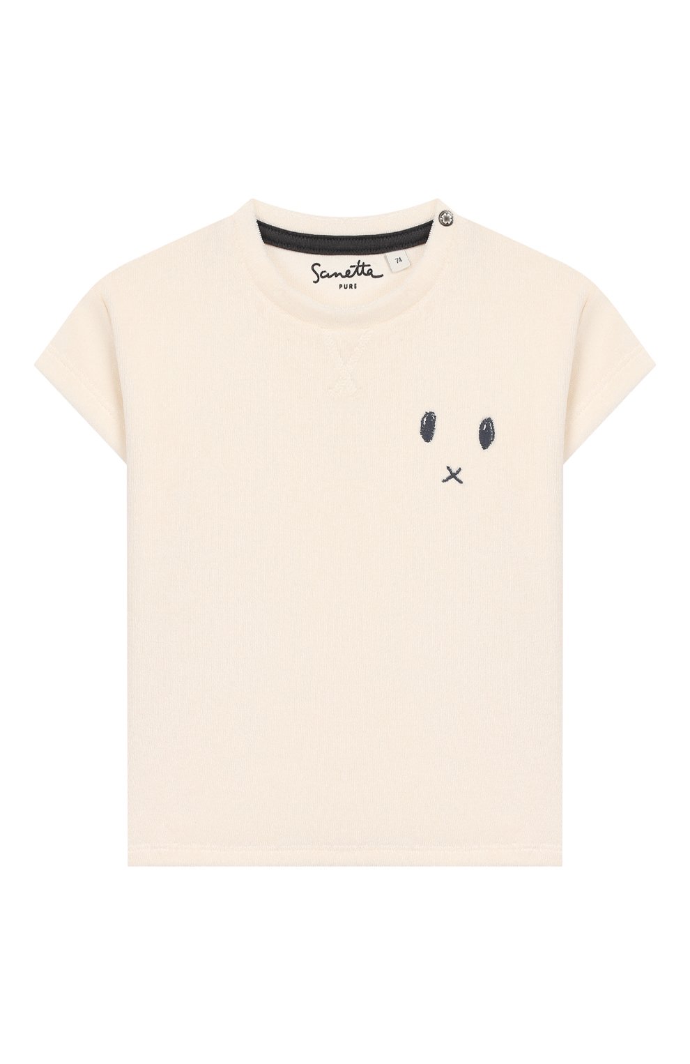 Хлопковая футболка SANETTA, арт. 10074 18010, фото 1