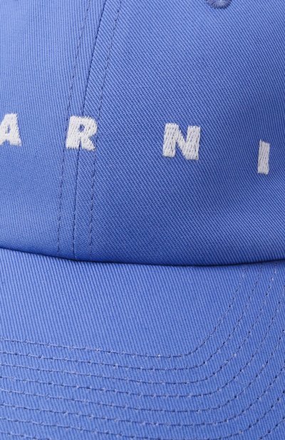 Хлопковая бейсболка MARNI, арт. CLZC0108S0/UTC311, фото 4